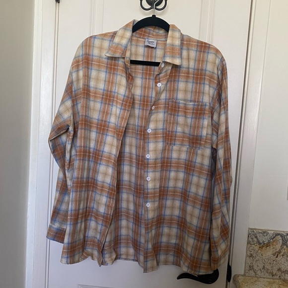 Princess Polly Flannel Button Up Top - Picture 3 of 5